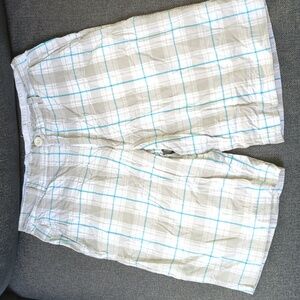 Carbon Plaid Shorts Size 31